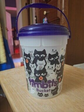Tim Hortons Halloween Black Cat Bucket